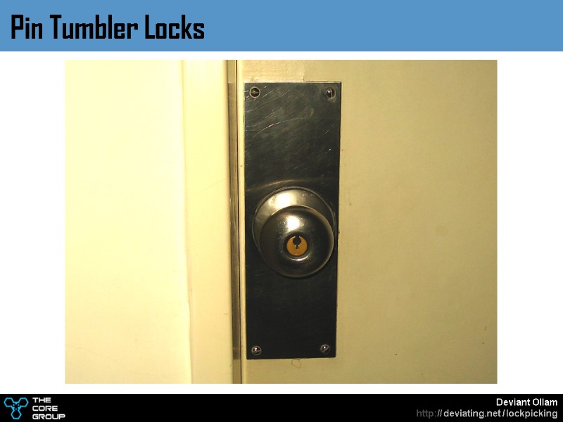 Pin Tumbler Locks